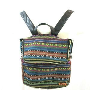 Vintage III Parcel Tapestry Multicolor Backpack